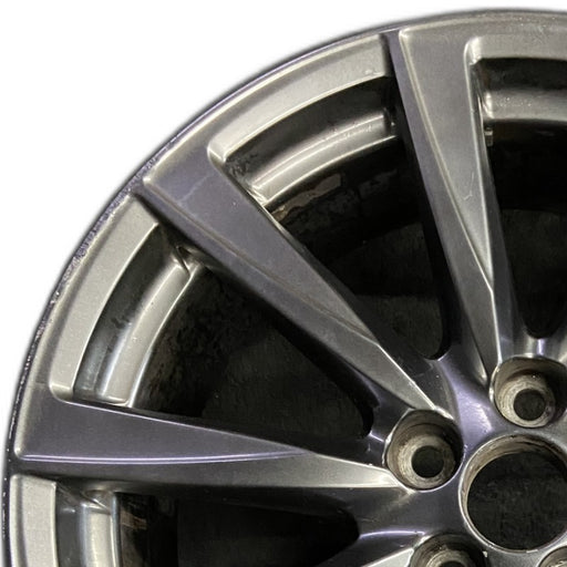 19" LEXUS IS-F 08-09 19x8 frt alloy 10 spoke L. w/o polished Original OEM Wheel - Angle View