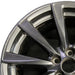 19" LEXUS IS-F 08-09 19x8 frt alloy 10 spoke L. w/o polished Original OEM Wheel - Angle View
