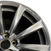 19" LEXUS IS-F 08-09 19x8 frt alloy 10 spoke L. w/o polished Original OEM Wheel - Side Profile