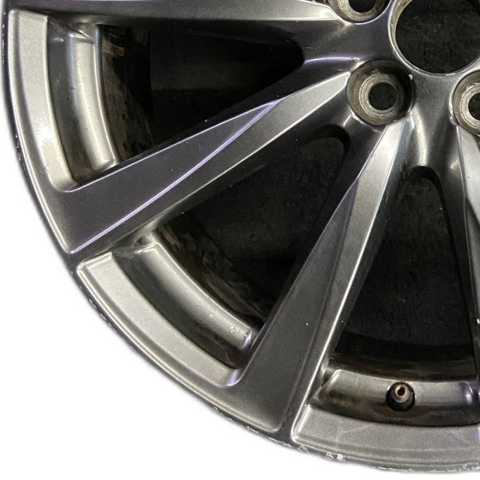 19" LEXUS IS-F 08-09 19x8 frt alloy 10 spoke L. w/o polished Original OEM Wheel - Back View