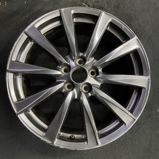 19" LEXUS IS-F 08-09 19x8 , , L., w/o polished Original OEM Wheel Rim - Angle View