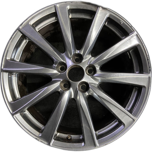 19" LEXUS IS-F 08-09 19x8 , , L., w/o polished Original OEM Wheel Rim - Front View
