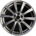 19" LEXUS IS-F 08-09 19x8 , , L., w/o polished Original OEM Wheel Rim - Front View