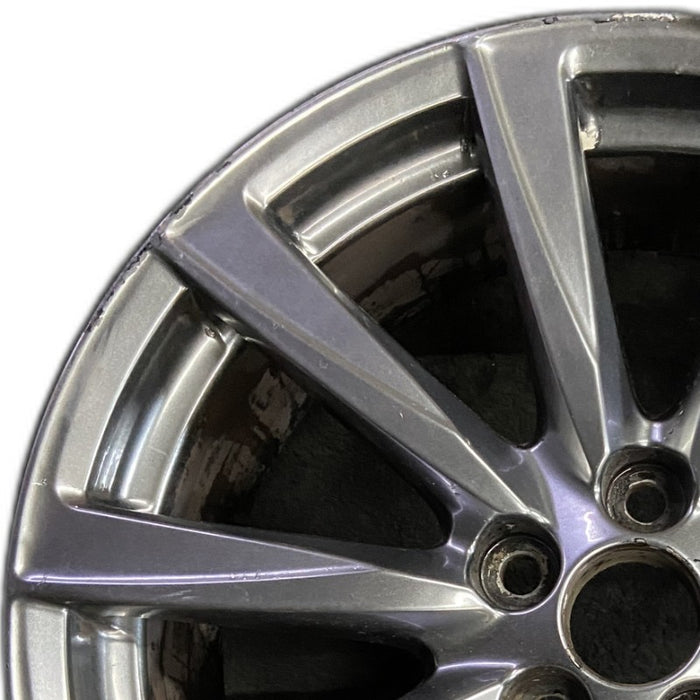 19" LEXUS IS-F 08-09 19x8 frt alloy 10 spoke L. w/o polished Original OEM Wheel - Angle View