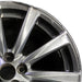 19" LEXUS IS-F 08-09 19x8 frt alloy 10 spoke L. w/o polished Original OEM Wheel - Side Profile