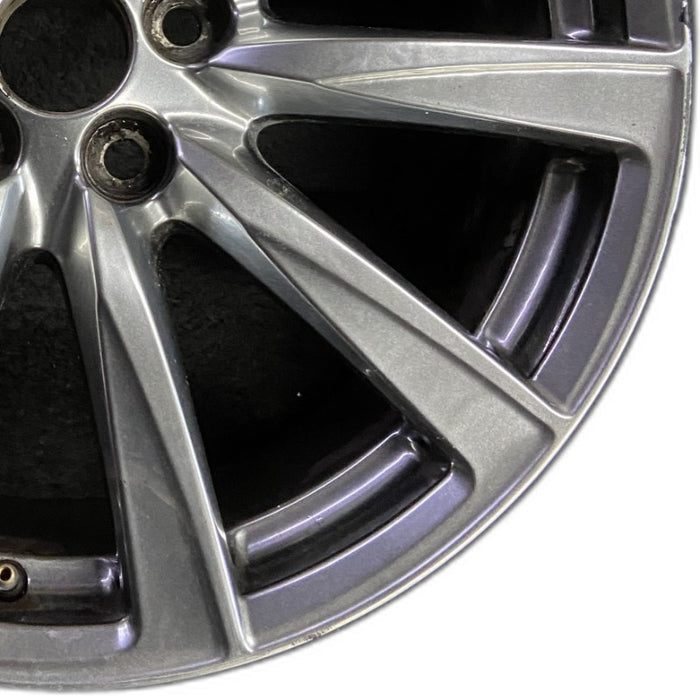 19" LEXUS IS-F 08-09 19x8 frt alloy 10 spoke L. w/o polished Original OEM Wheel - Close-Up Detail
