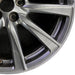 19" LEXUS IS-F 08-09 19x8 frt alloy 10 spoke L. w/o polished Original OEM Wheel - Close-Up Detail