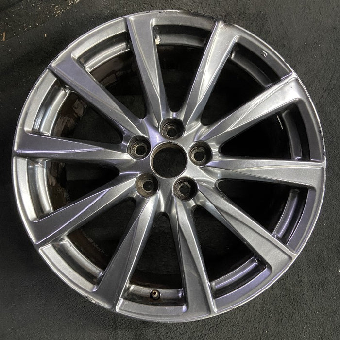 19" LEXUS IS-F 08-09 19x8 frt alloy 10 spoke L. w/o polished Original OEM Wheel - Additional View