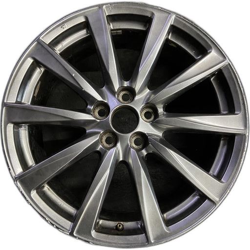 19" LEXUS IS-F 08-09 19x8 , , L., w/o polished Original OEM Wheel Rim - Front View