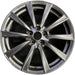 19" LEXUS IS-F 08-09 19x8 , , L., w/o polished Original OEM Wheel Rim - Front View
