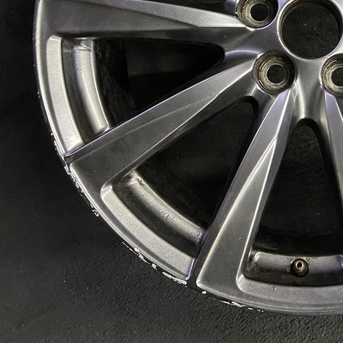 19" LEXUS IS-F 08-09 19x8 frt alloy 10 spoke L. w/o polished Original OEM Wheel - Additional View