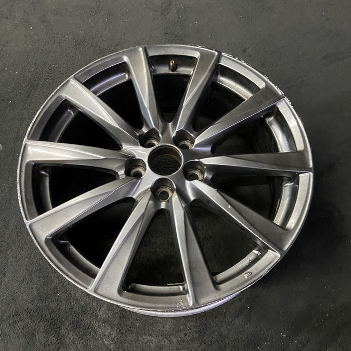 19" LEXUS IS-F 08-09 19x8 , , L., w/o polished Original OEM Wheel Rim - Close-Up Detail