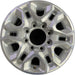 18" SILVERADO 2500 PICKUP 20 18x8, aluminum Original OEM Wheel Rim - Front View