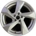 18" AUDI Q3 19-23 18x7 , , angled spoke Original OEM Wheel Rim - Front View
