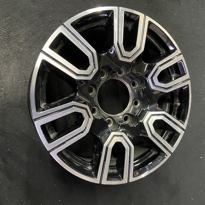 20" SIERRA 2500 PICKUP 20 20x8.5 12 spoke machined face accents black opt PYU - View 8