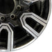 20" SIERRA 2500 PICKUP 20 20x8.5 12 spoke machined face accents black opt PYU - Close-Up Detail