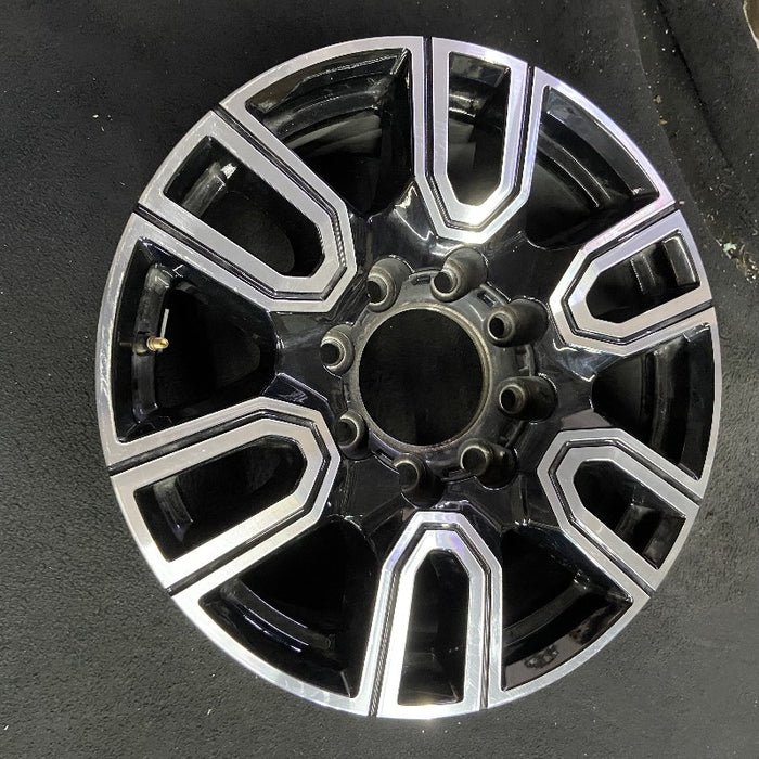 20" SIERRA 2500 PICKUP 20 20x8.5 12 spoke machined face accents black opt PYU - View 7