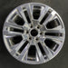 20" SIERRA 1500 PICKUP 19 , 20x9, 12 spoke, V spoke, opt RTL Original OEM Wheel - Angle View