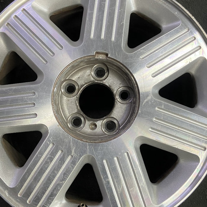 17" AVIATOR 03 17x7.5 aluminum 7 spoke machined Original OEM Wheel Rim - Angle View