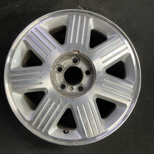 17" AVIATOR 03 , 7 spoke, machined Original OEM Wheel Rim - Angle View
