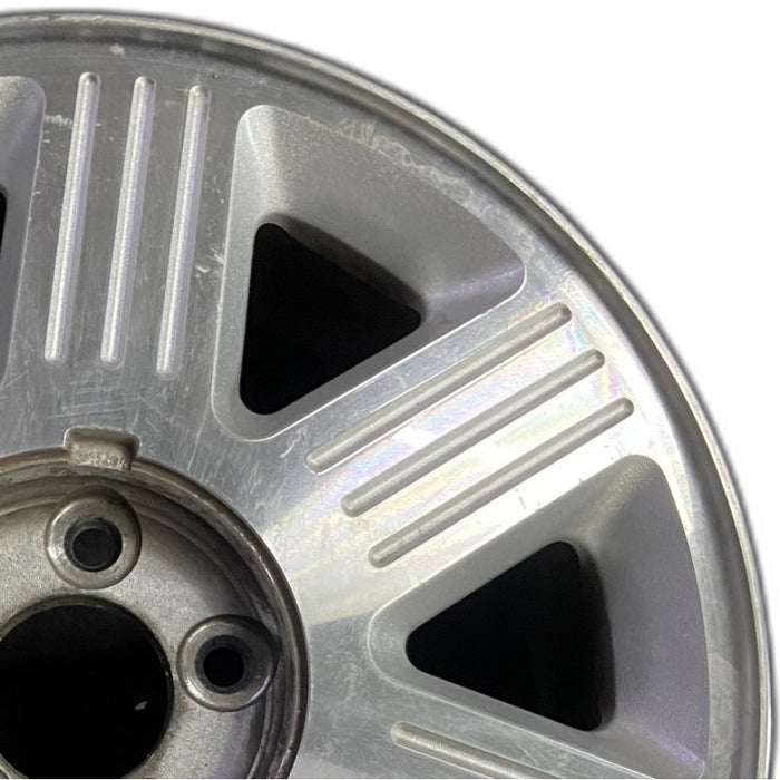 17" AVIATOR 03 17x7.5 aluminum 7 spoke machined Original OEM Wheel Rim - Side Profile