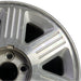 17" AVIATOR 03 17x7.5 aluminum 7 spoke machined Original OEM Wheel Rim - Side Profile