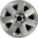 17" AVIATOR 03 , 7 spoke, machined Original OEM Wheel Rim - Front View