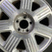 17" AVIATOR 03 17x7.5 aluminum 7 spoke machined Original OEM Wheel Rim - Angle View