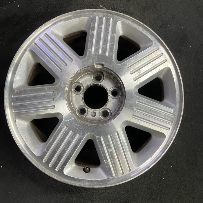 17" AVIATOR 03 , 7 spoke, machined Original OEM Wheel Rim - Angle View