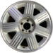 17" AVIATOR 03 , 7 spoke, machined Original OEM Wheel Rim - Front View