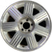 17" AVIATOR 03 17x7.5 aluminum 7 spoke machined Original OEM Wheel Rim - Front View