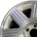17" AVIATOR 03 17x7.5 aluminum 7 spoke machined Original OEM Wheel Rim - Angle View