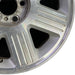 17" AVIATOR 03 17x7.5 aluminum 7 spoke machined Original OEM Wheel Rim - Close-Up Detail