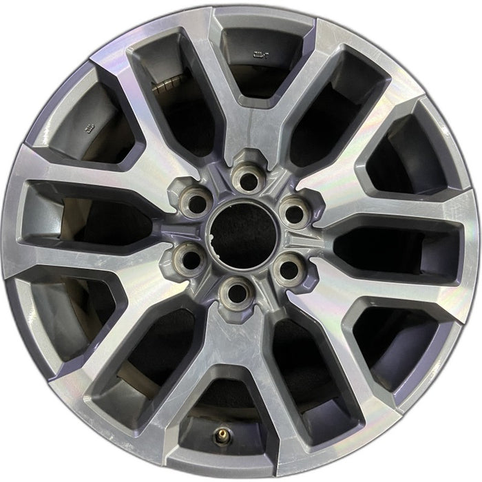 20" SEQUOIA 25 20x8 6 Y spoke silver Original OEM Wheel Rim - Front View