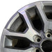 20" SEQUOIA 25 20x8 6 Y spoke silver Original OEM Wheel Rim - Angle View