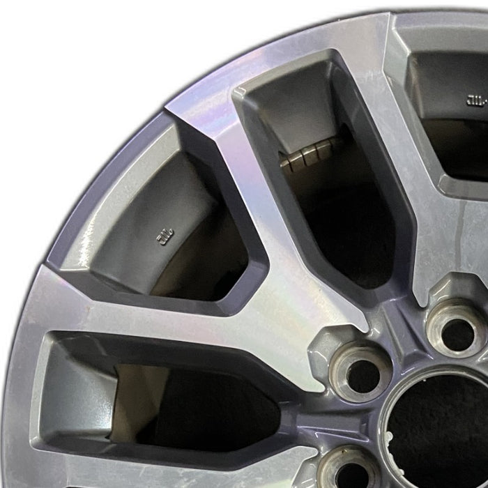 20" SEQUOIA 25 20x8 6 Y spoke silver Original OEM Wheel Rim - Angle View
