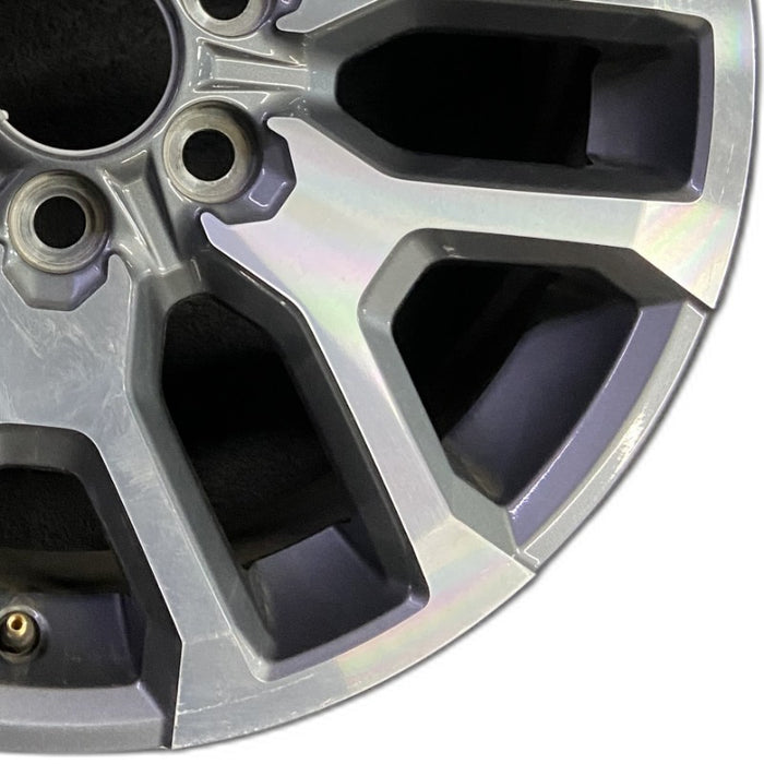 20" SEQUOIA 25 20x8 6 Y spoke silver Original OEM Wheel Rim - Close-Up Detail