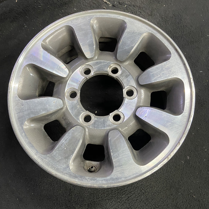 15" MONTERO 92-93 15x6, alloy Original OEM Wheel Rim - Side Profile