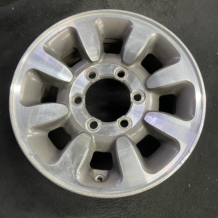 15" MONTERO 92-93 15x6, alloy Original OEM Wheel Rim - Side Profile