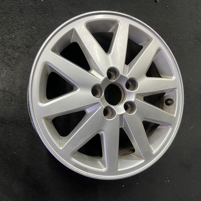 16" VOLVO 30 SERIES 09-10 16x6.5, alloy, 10 spoke Original OEM Wheel Rim - Close-Up Detail