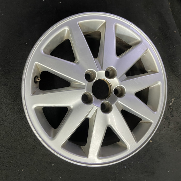 16" VOLVO 30 SERIES 09-10 16x6.5, alloy, 10 spoke Original OEM Wheel Rim - Side Profile