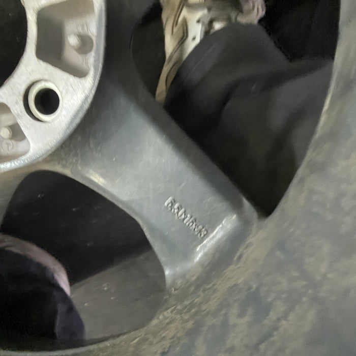 15" VOLVO 70 SERIES 00 15x6.5, Sdn, alloy, 5 spoke, twisted spokes Original OEM - Back View