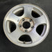 16" FORD F150 PICKUP 00 14mm lug , 16x7, aluminum, 5 straight spokes Original - Side Profile