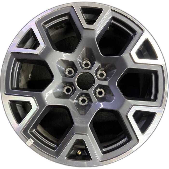 20" FORD F150 PICKUP 25 20x8.5, , single spoke, , silver Original OEM Wheel Rim - Front View