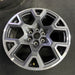 20" FORD F150 PICKUP 25 20x8.5, , single spoke, , silver Original OEM Wheel Rim - Side Profile