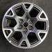 20" FORD F150 PICKUP 25 20x8.5, , single spoke, , silver Original OEM Wheel Rim - Angle View
