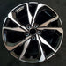 18" CIVIC 17-18 18x8 alloy w/o outer red accent; Coupe Si Original OEM Wheel Rim - Front View