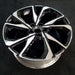 18" CIVIC 17-18 18x8 alloy w/o outer red accent; Coupe Si Original OEM Wheel Rim - Angle View