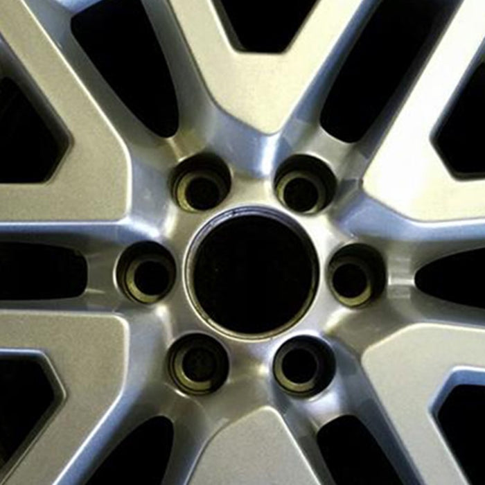 16" FRONTIER 14-21 16x7, alloy , open V spoke Original OEM Wheel Rim - Angle View