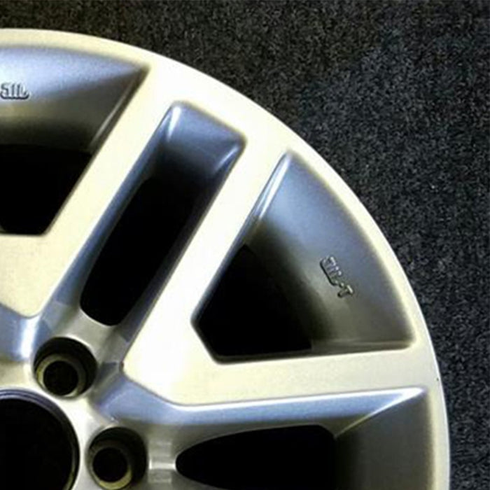 16" FRONTIER 14-21 16x7, alloy , open V spoke Original OEM Wheel Rim - Close-Up Detail